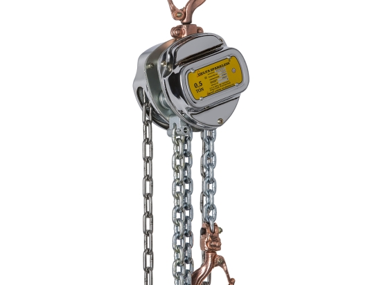 Vonkvrije handkettingtakel