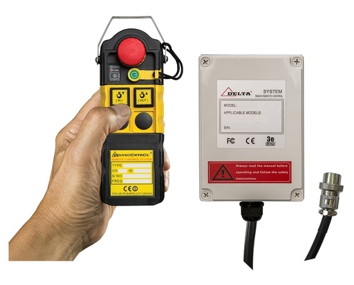 Radiografische bediening voor electrische treklier