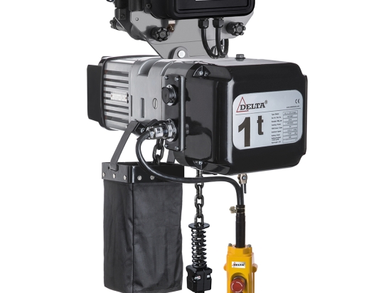 Elektrische kettingtakel met elektrische loopkat